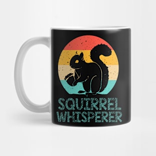 Funny Squirrel Whisperer Kids Squirrel Lover Mug